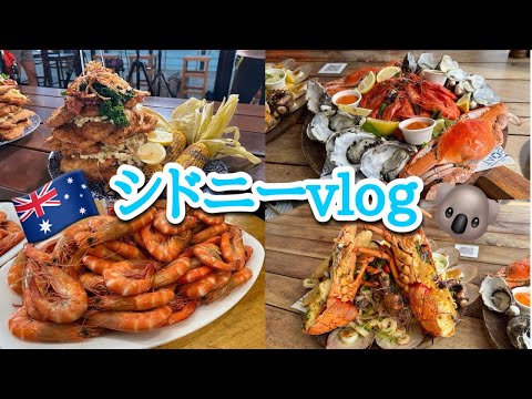 【VLOG】世界くらべてみたらでシドニーへ！【MUKBANG】【はらぺこツインズ】