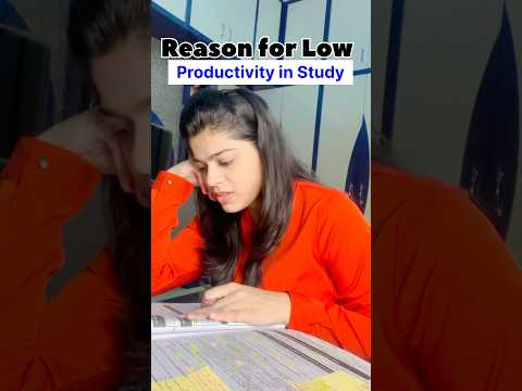 Reason for Low Productivity in Study 🎯Study Motivation 📚📖Study Tips #ca #cs #cma