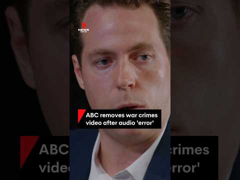 ABC removes video after audio 'error' #hestonrussell #investigation #spotlight #7NEWS