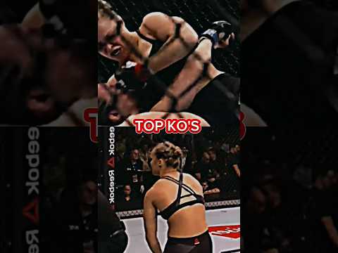 😱 Most INSANE KO's in Womens UFC! #shorts #ufc #mma #mmajunkie #like #subscribe #short