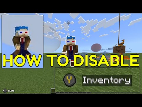 How to Remove the Console Button Prompts & Paper Doll in Minecraft Bedrock