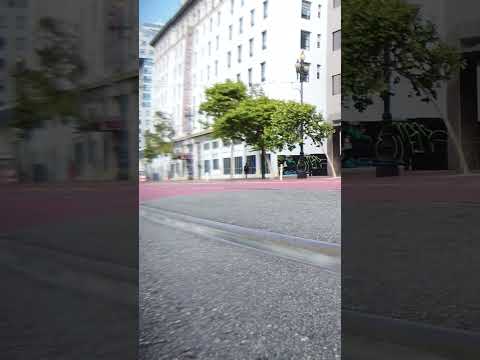 EMPTY market st San Francisco’s main ARTERY