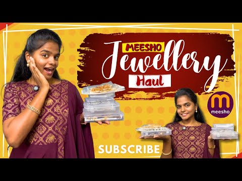 Meesho Jewellery Haul| Affordable AD and traditional jewelery with 👌quality!