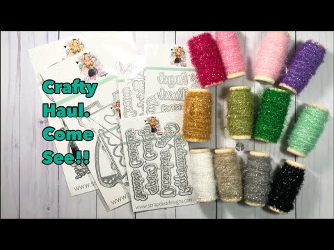 Fun Crafty Haul | ​⁠@ScrapDiva29  Trimandtwine