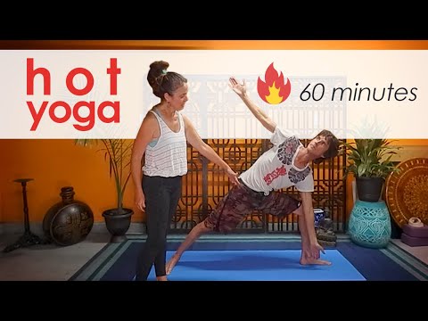 60 Minute Hot Yoga /  Bikram Yoga Class ft. Maggie Grove