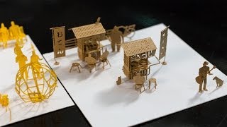 Show and Tell: Papercraft Architectural Models