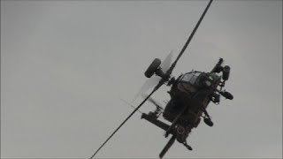 AH-64Dロングボウアパッチのありえない機動飛行＠2014第一空挺団降下訓練始め