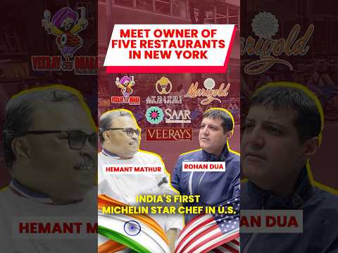 Meet India's First Michelin Star Chef Who owns Five Restaurants in New York