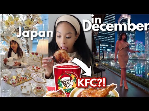 December In Japan: Date, Dinners, christmas and KFC roast chicken?!💖🎁🍗😂