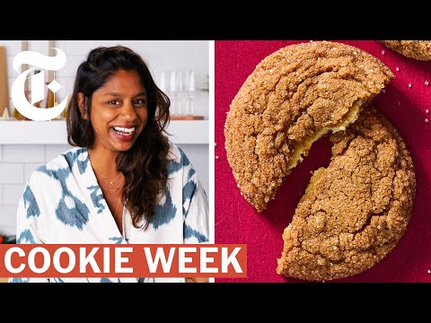 Ginger Cheesecake Cookies | Samantha Seneviratne | Cookie Week | NYT Cooking