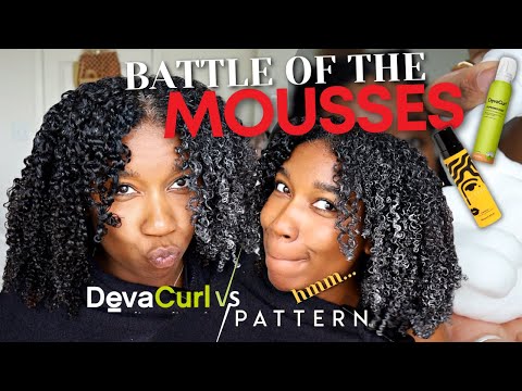 Battle of the Mousses | Pattern Curl Mousse vs DevaCurl SuperMousse!