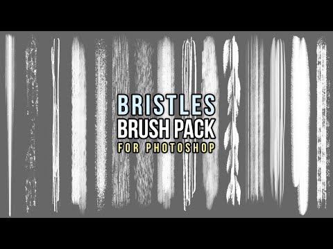 BRISTLES - Custom Brushes for Photoshop & Adobe Fresco