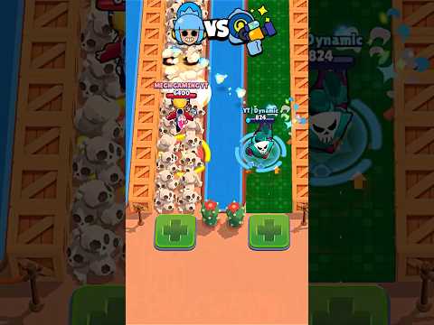 Jannet Vs Brawlers Race #brawlstars #shorts