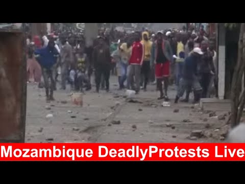 WATCH LIVE;Mozambique Deadly Protests Turninginto Civi lWar