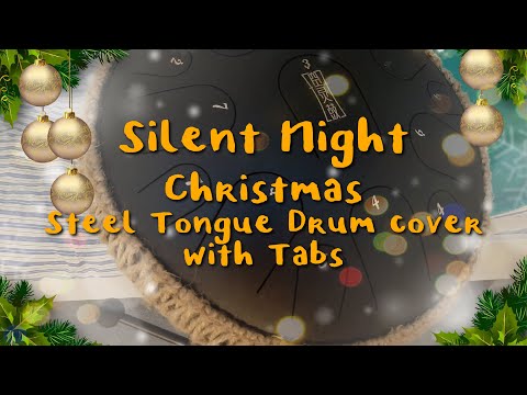 Silent Night | Steel Tongue Drum Cover with tabs | ThisizReneesworld