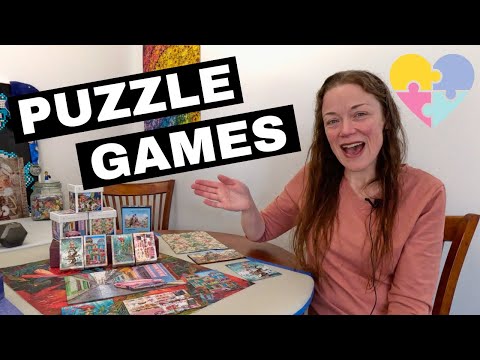 PUZZLE GAMES - More than just building a jigsaw puzzle #jigsawpuzzle #puzzle