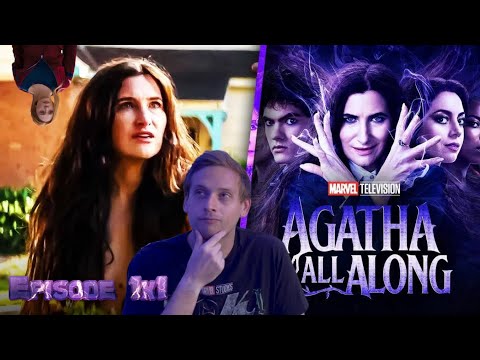 Marvel Junkie Reacts To AGATHA ALL ALONG Episode 1! Marvel Studios | 1x1 Commentary & Review