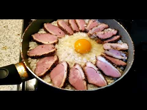 The smoked duck rice