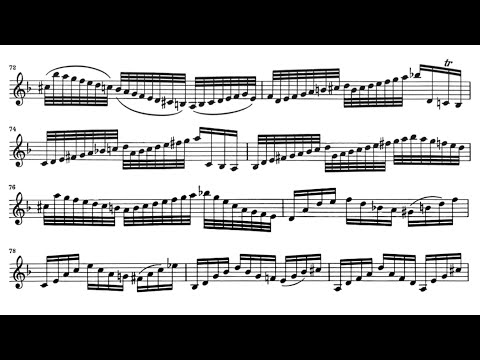 Johann Sebastian Bach - Violin Partita No. 2 in D Minor, BWV 1004 (1720) [Score-Video]