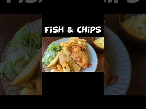 クロソイのフィッシュ&チップス / Fish & Chips #料理 #cooking #fishandchips #クロソイ #shorts