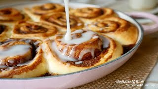 「肉桂捲。Cinnamon Roll」鬆軟好吃的肉桂捲配方大公開！ 無需機器X手揉版! |俏媽咪潔思米