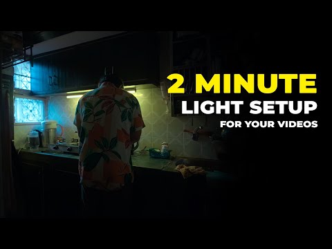 Easiest lighting setup for your YouTube videos in 2 minutes