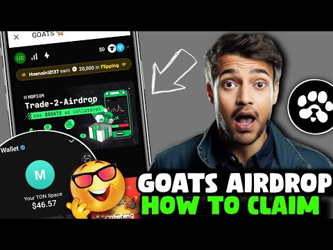 Goats Airdrop CLAIM | Goats Airdrop Withdrawal | Goats AirDrop Update | Goats Airdrop Listing Date