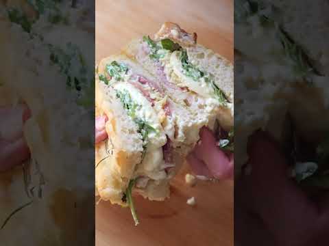 Focaccia sandwiches