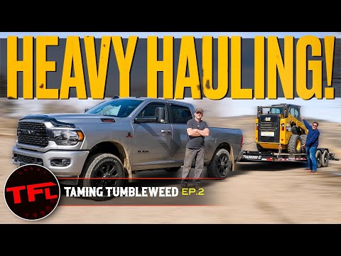 It's Getting Serious: We Bring Out The Heavy Trucks AND Heavy Equipment! | Taming Tumbleweed Ep. 2