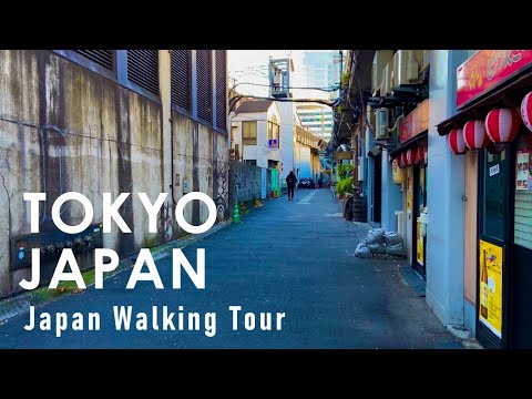 Japan walking tour in Tokyo Spring 2024 4K 60fps HDR