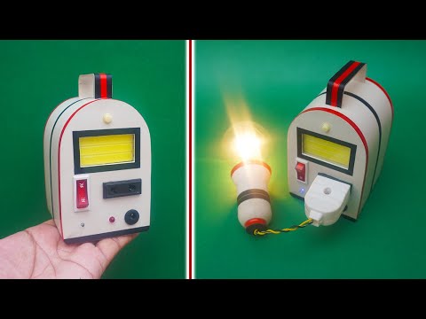 How To Make Mini inverter At Home | Mini Inverter 12V To 220V | DC To AC Inverter DIY | Inverter DIY