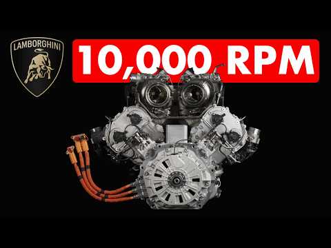 How The NEW Lamborghini Temerario Revs to 10k RPM