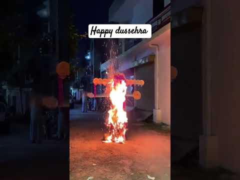 Happy vijaydashmi. Video provided by friend. #dussehra #lucknow #trending #joy