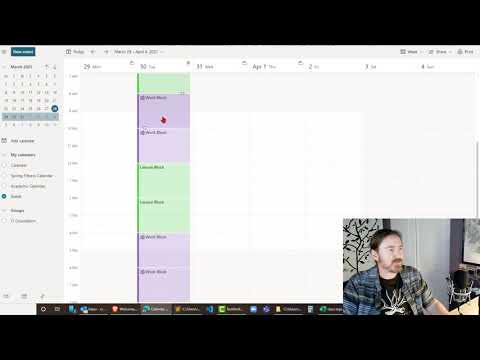Three Eights Calendar Blocking in Outlook 365