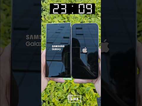 IPhone14 ProMax and S23Ultra restart time comparison Digital Technology Samsung #shorts @tech5gg