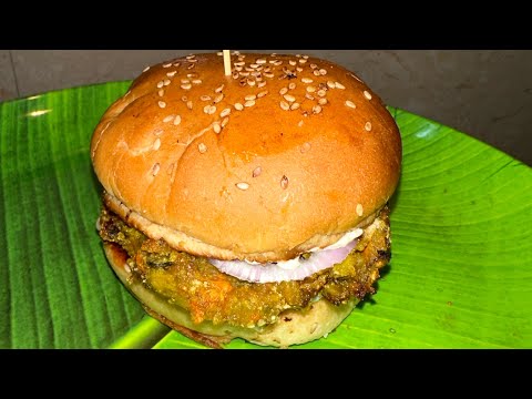 క్రిస్పీగా భలే ఉంటది Crispy Veg Burger Recipe 🍔😋😍 | Quick & Easy Style