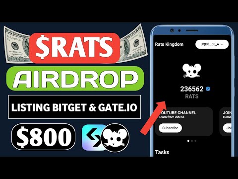 Rats Kingdom Airdrop Listing Date | Bitget & Gate.io Connect Withdraw | Price Prediction Update