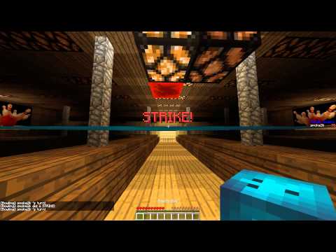 Minecraft Bowling in vanilla #2