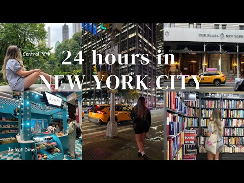 NYC vlog | Central Park, Jellycat Diner, & bookstores!🌃🍎🚕