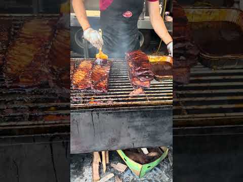 Savor the Flavor: Discovering the Best BBQ Ribs at Vancouver PNE #shorts