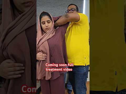 Shoulder pain treatment #drrajneeshkant #worldfamouschiropractor