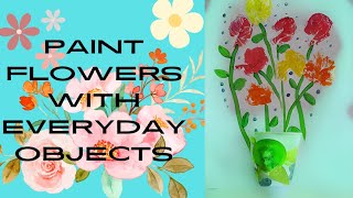 Creating Art from Everyday Objects: Painting with a Shopping Bag