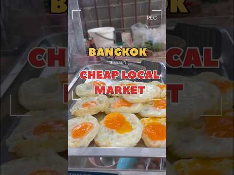 Best Street Food Market in Bangkok #short