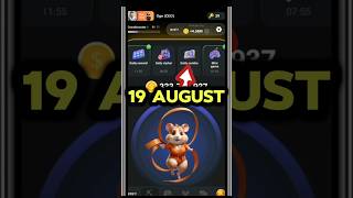 Hamster Kombat Daily Combo 19  August