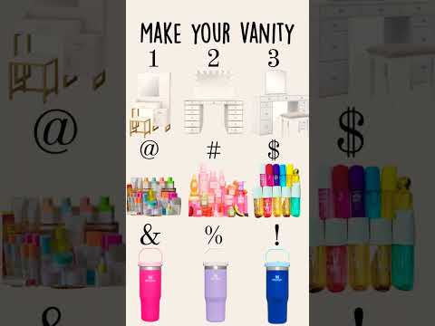 Make your own vanity #shorts #vanity