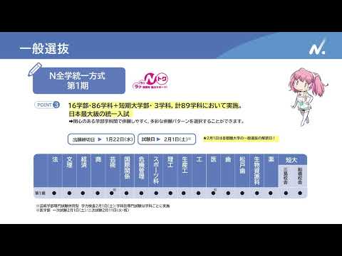 2025　日本大学　＜入学者選抜の方式＞＜一般選抜の傾向・特徴＞