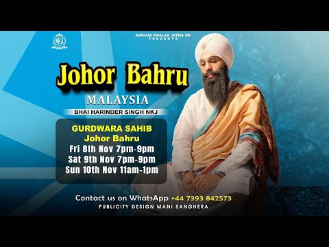 Malaysia Tour | Gurdwara Sahib Johor Bahru | 9/11/24