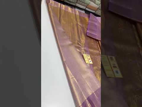 Pure handloom  tissue silk sarees😍13,999-Free shipping in India Silk mark certified