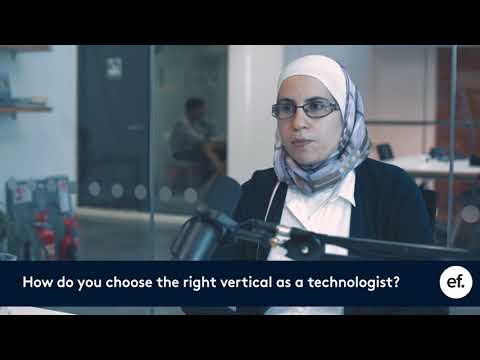 How to Choose the Right Vertical as a Technologist - Noor Shaker - Episode #2