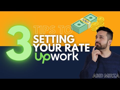 3 Tips to Setting your Rate on Upwork